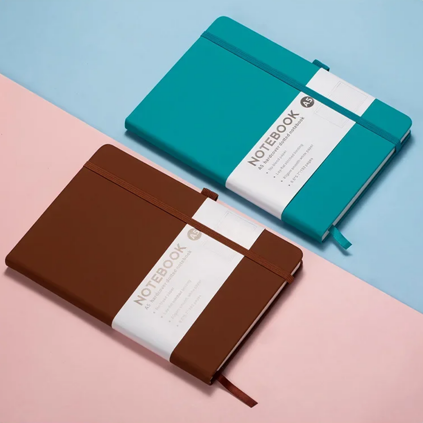 Premium A5 & A6 Sketchbook Strap Notebooks - Perfect for Journaling & Drawing