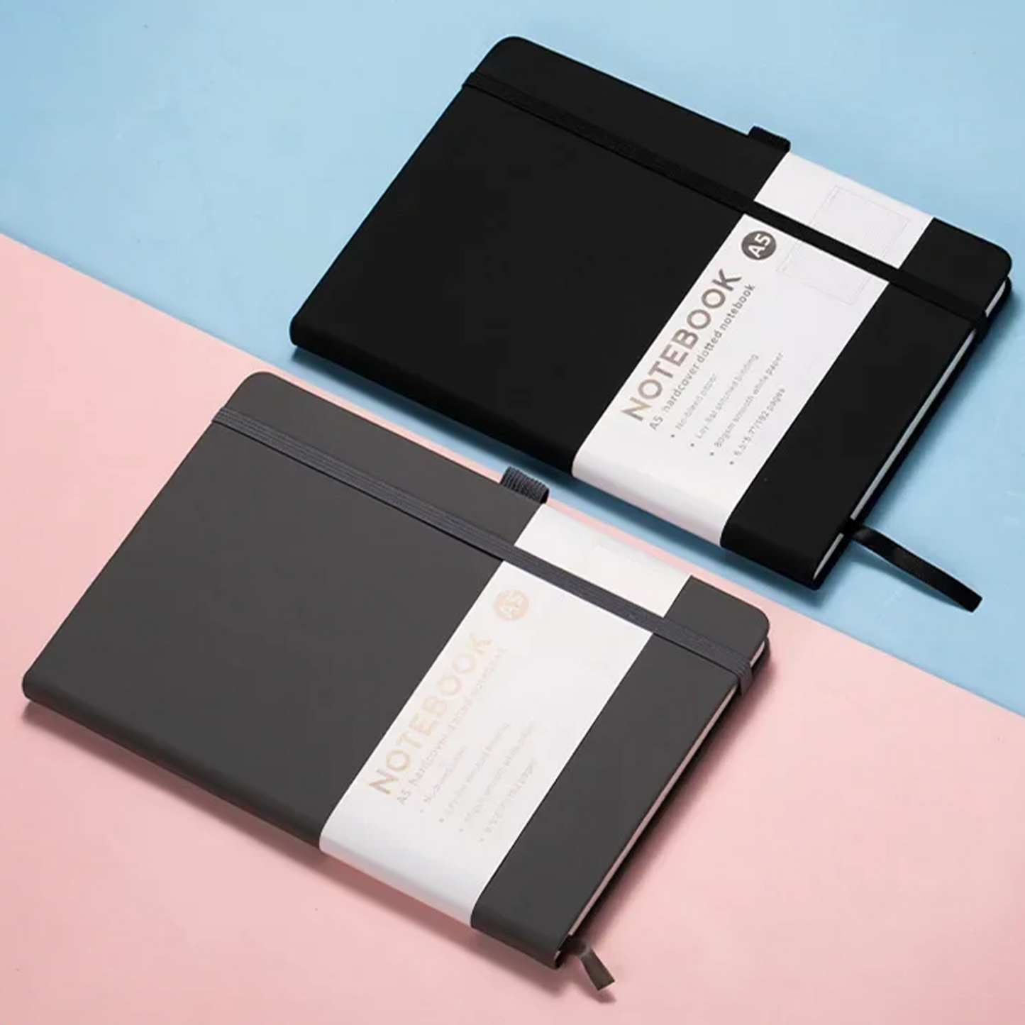 Premium A5 & A6 Sketchbook Strap Notebooks - Perfect for Journaling & Drawing