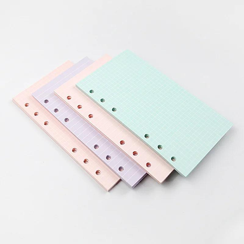 Kawaii 2024 Loose Leaf Planner Refills - A6, 45 Sheets