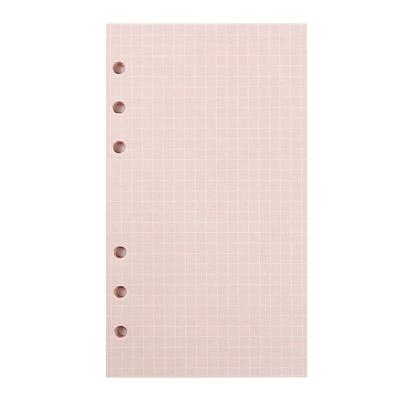 Kawaii 2024 Loose Leaf Planner Refills - A6, 45 Sheets