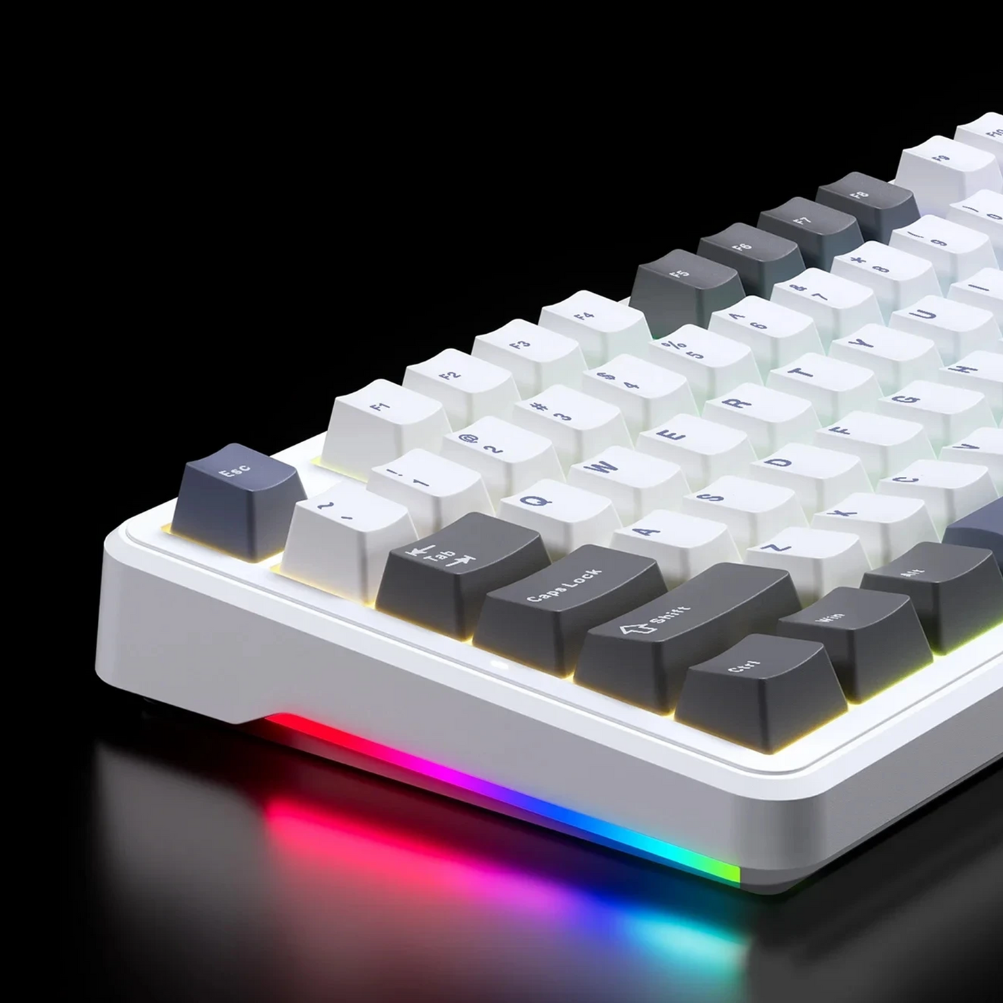 AULA F87 Pro Mechanical Keyboard: Wireless with RGB Lighting